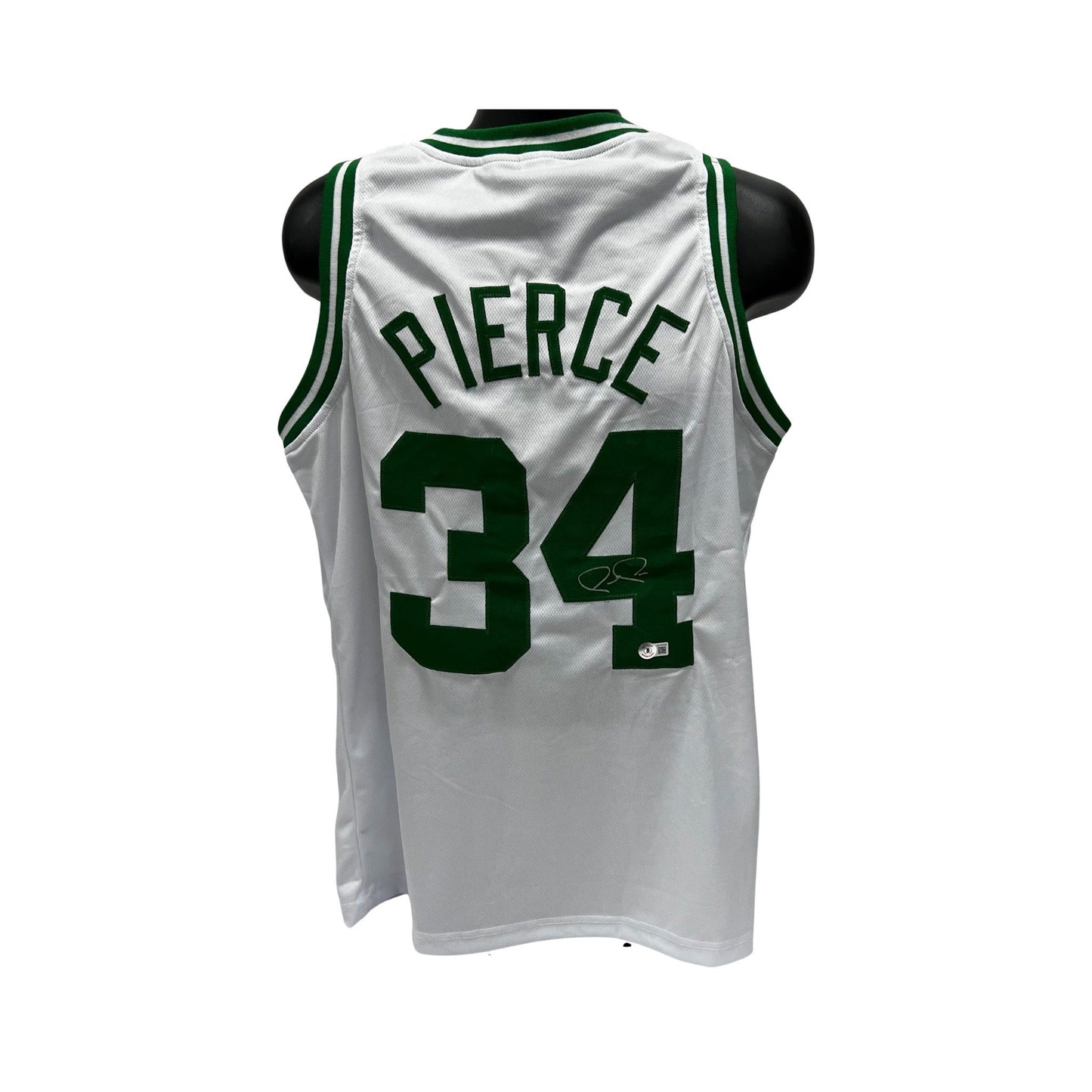 Paul Pierce Autographed Boston Celtics White Jersey Beckett