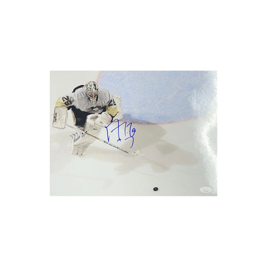 Marc-Andre Fleur Autographed Pittsburgh Penguins 11x14 JSA