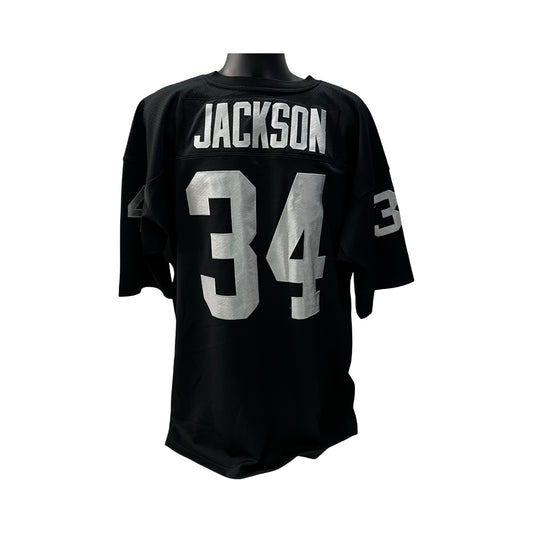 Bo Jackson Los Angeles Raiders Black 1990 Jersey Mitchell & Ness Jersey - Size 52