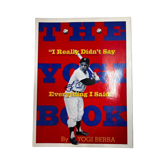 Yogi Berra Autographed New York Yankees Book JSA