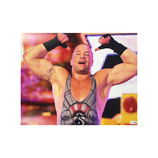 Rob Van Dam Autographed WWE ECW 16x20 Beckett