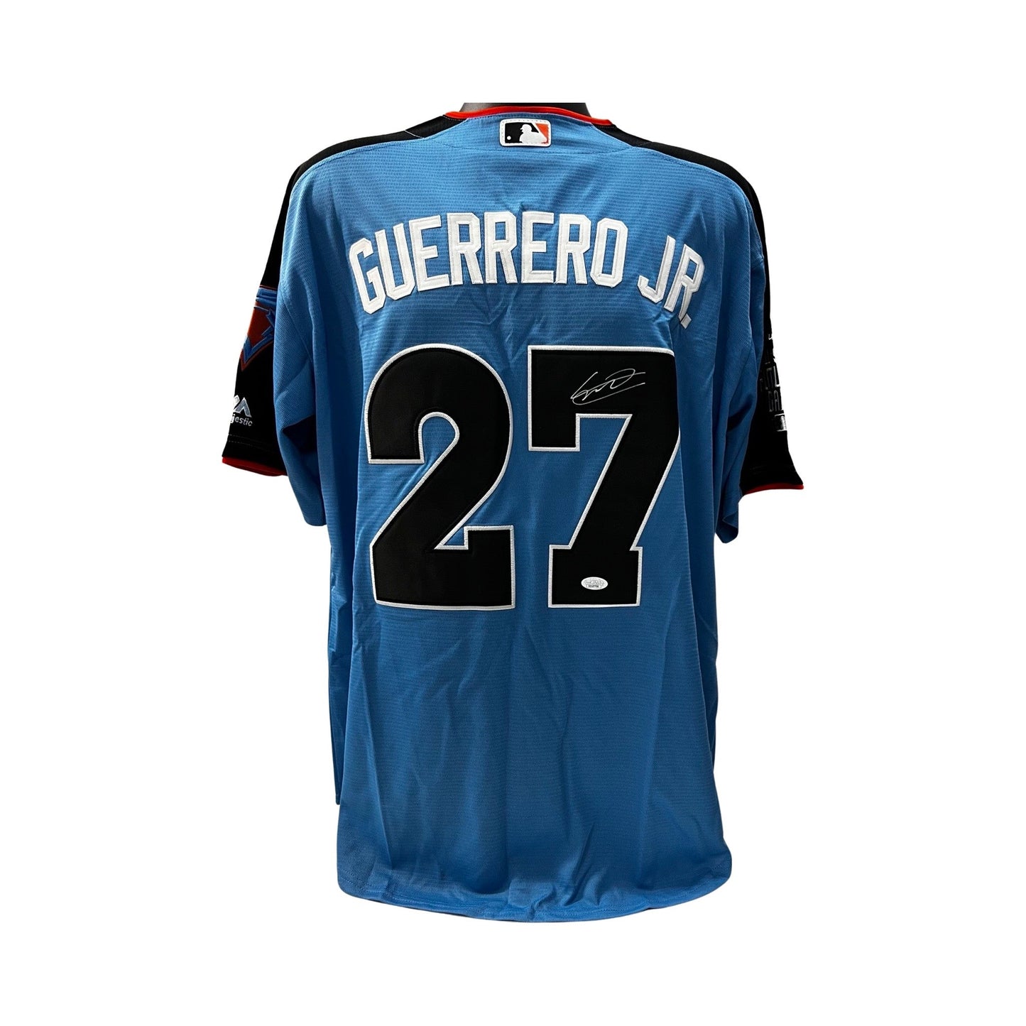 Vladimir Guerrero Jr. Autographed Toronto Blue Jays 2017 Futures Game Jersey JSA