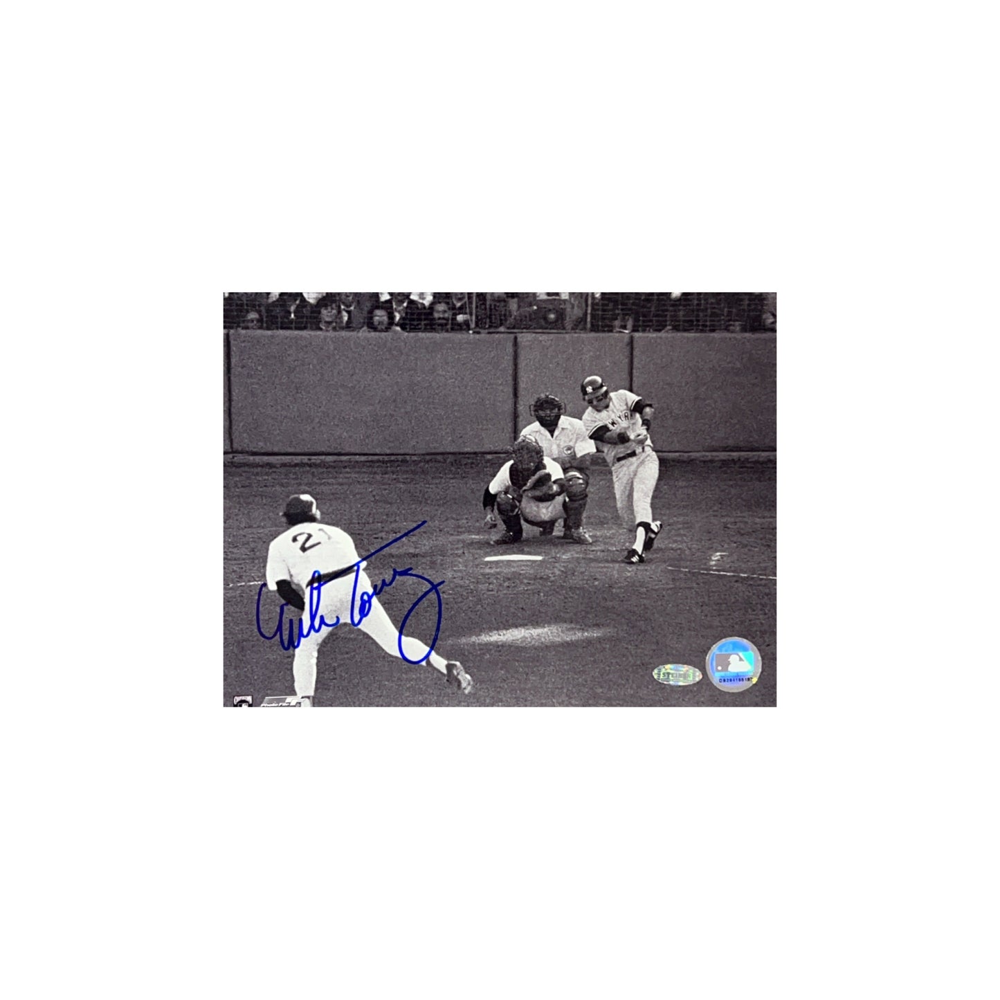 Mike Torrez Autographed Boston Red Sox 8x10 Steiner