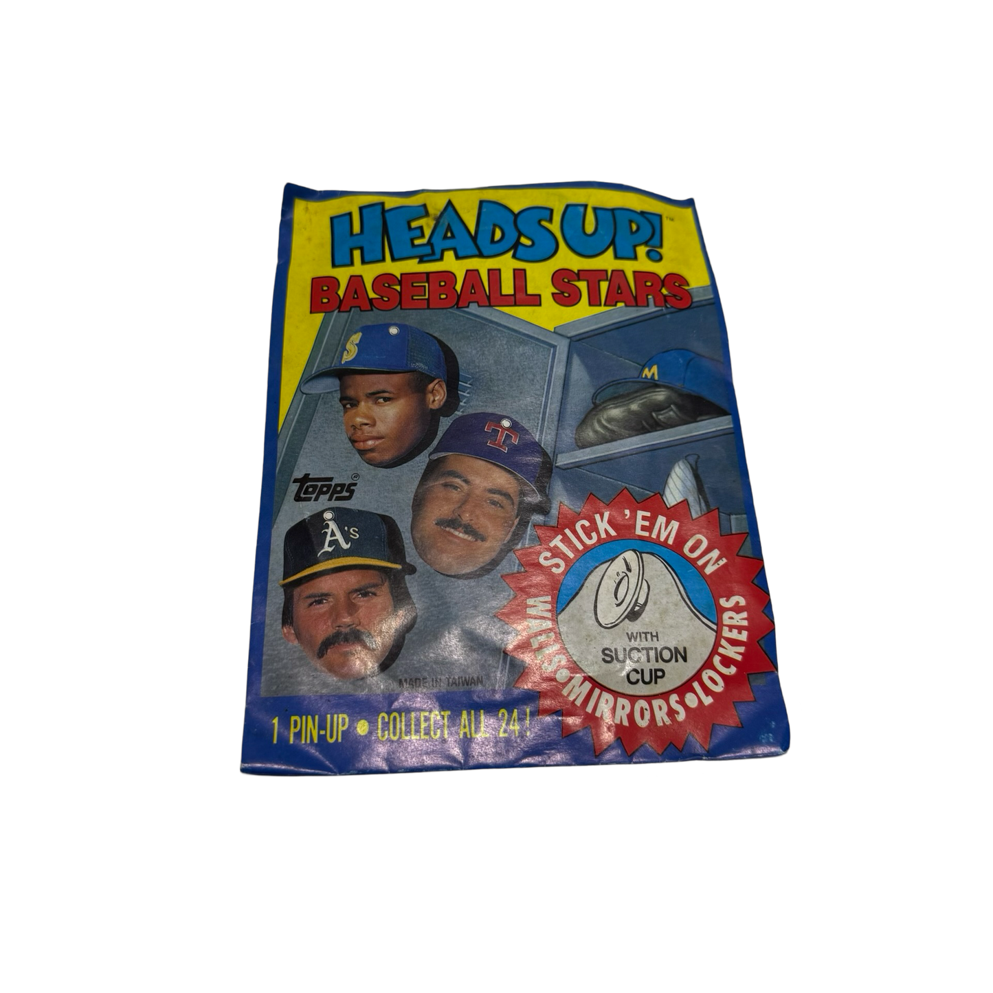 Heads Up Baseball Stars Pin Up