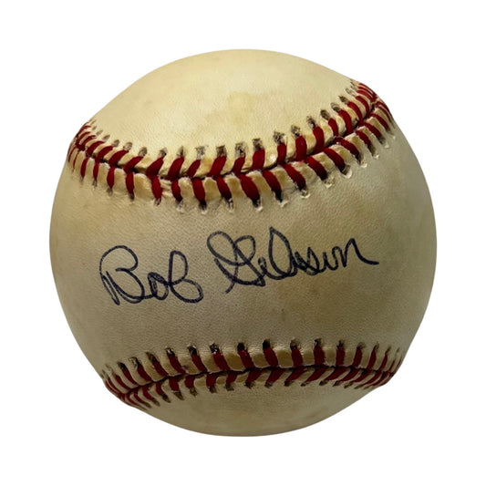 Bob Gibson Autographed Official National League Baseball MAB