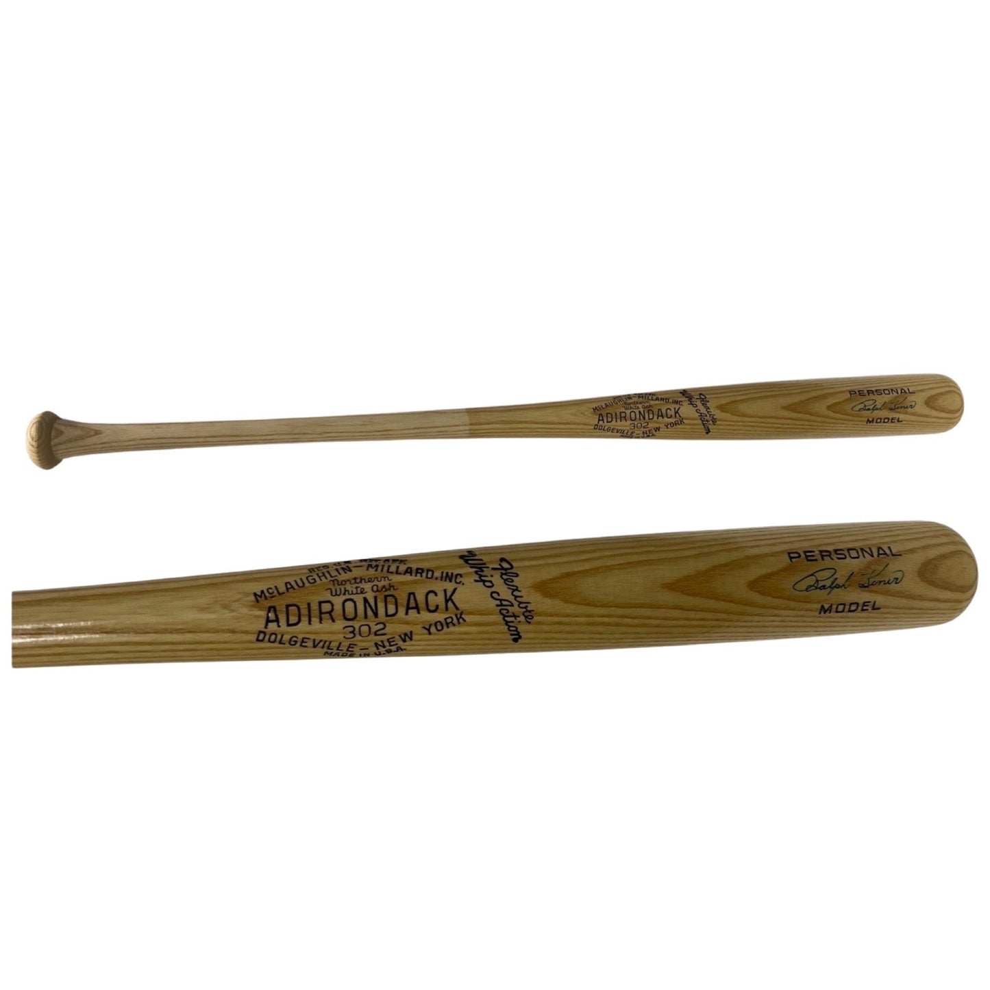 Ralph Kiner Autographed Adirondack Personal Model Bat Beckett