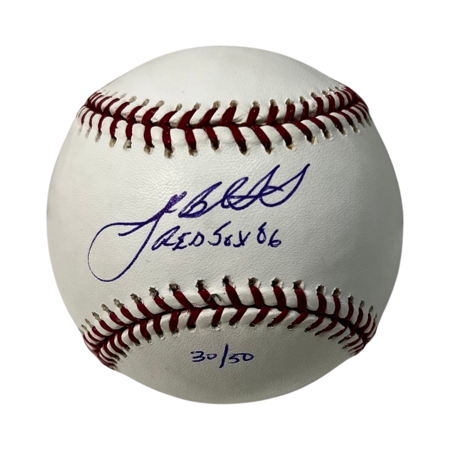 Josh Beckett Autographed Boston Red Sox OMLB "Red Sox 06" Inscription JSA