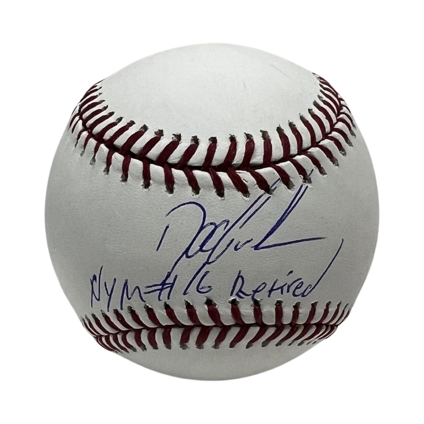 Doc Gooden Autographed New York Mets. OMLB "#NYM #16 Retired" Inscription Steiner CX / Doctor K Authenticated