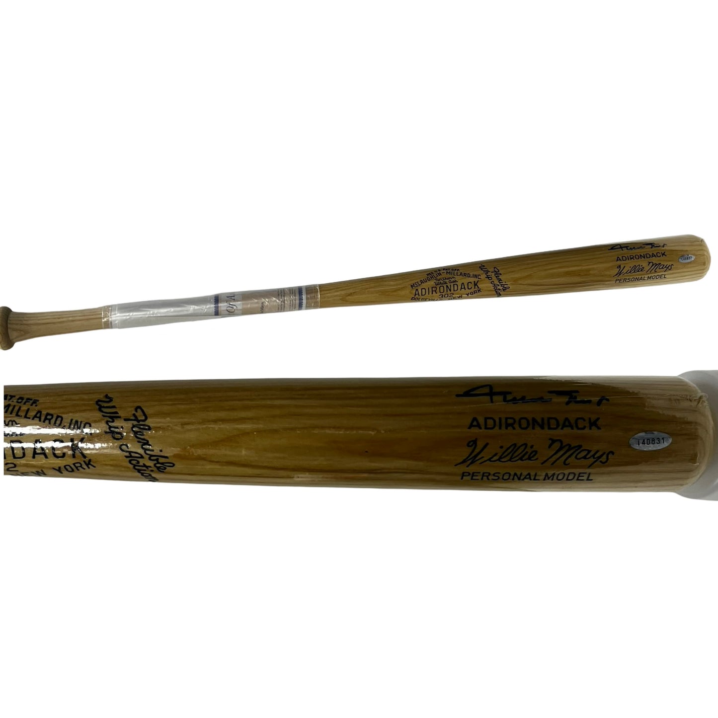 Willie Mays Autographed San Francisco Giants Adirondack Bat Steiner