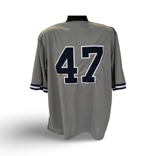 New York Yankees Unsigned #47 Custom Jersey