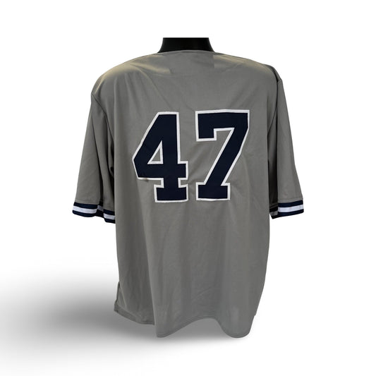 New York Yankees Unsigned #47 Custom Jersey