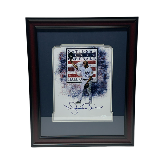 Mariano Rivera Autographed New York Yankees HOF Edit 11x14 JSA - Framed