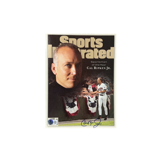 Cal Ripken Jr. Autographed Baltimore Orioles Sports Illustrated Beckett