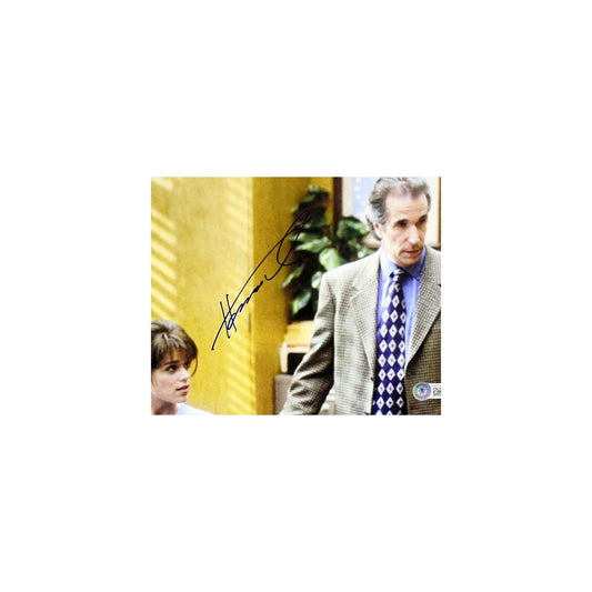 Henry Winkler Autographed Scream With Nev Campbell 8x10 Beckett