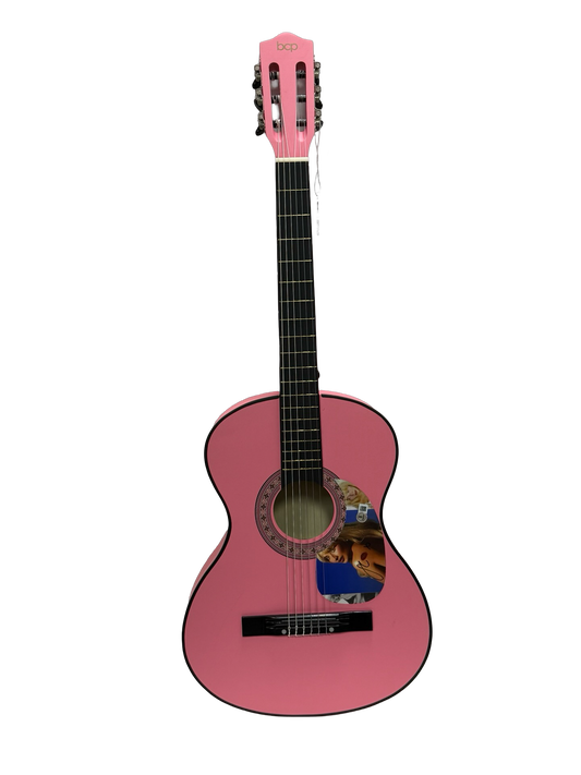 Sabrina Carpenter Autographed Pink Guitar Beckett