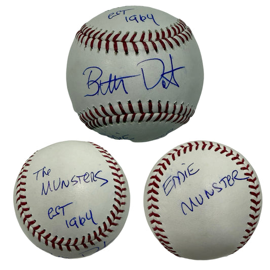 Butch Patrick Autographed The Munsters OMLB "The Munsters, Est 1964 & Eddie Munsters" Inscription Beckett