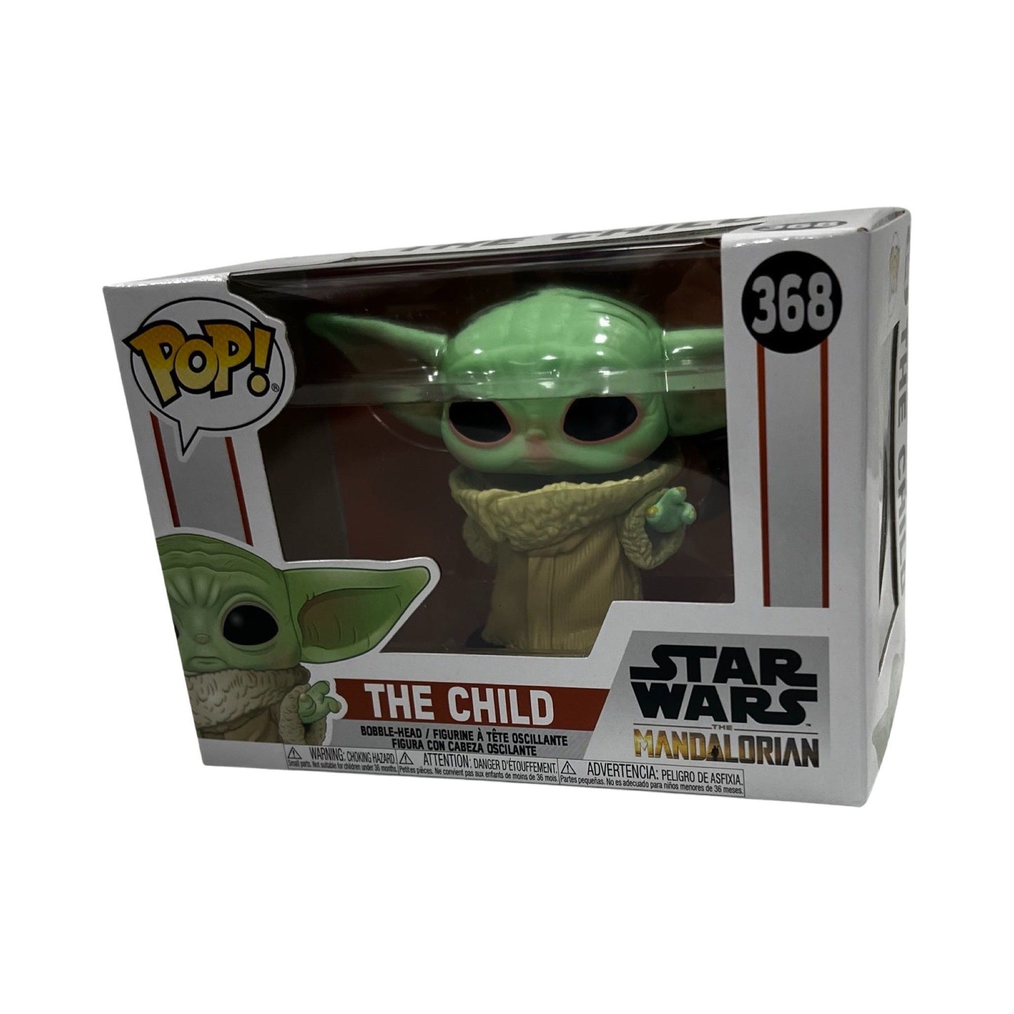 Funko Pop ! Star Wars The Mandalorian #368 'The Child' Baby Yoda Grogu Figure