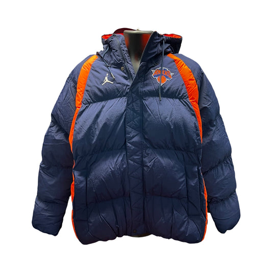 New York Knicks Jumpman Jordan Winter Zip-Up Jacket - Large