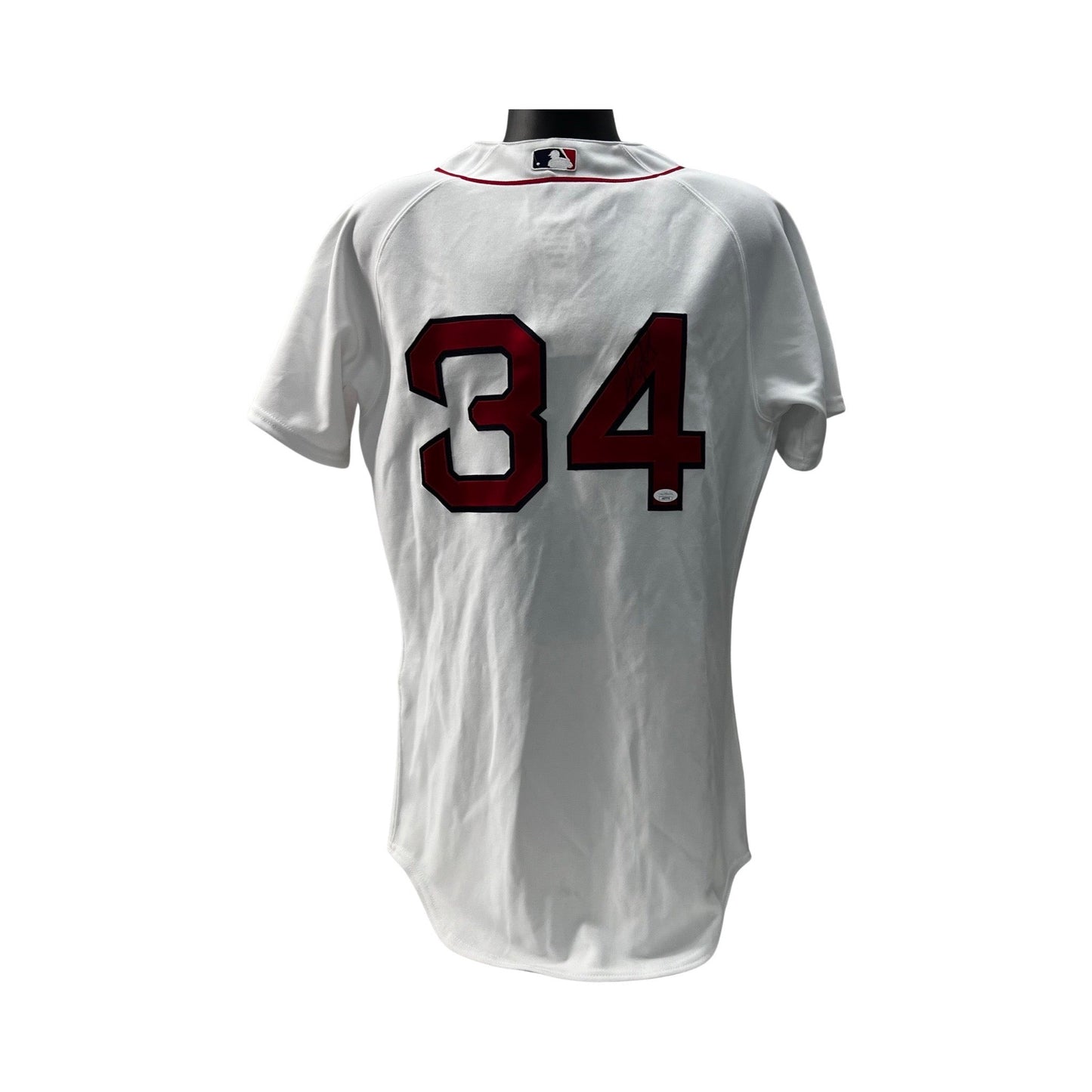 David Ortiz Autographed Boston Red Sox Home Jersey JSA