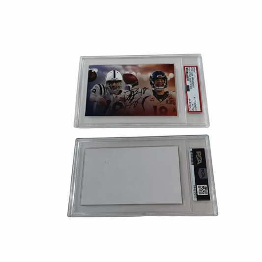 Peyton Manning Autographed Photo PSA Auto Authentic