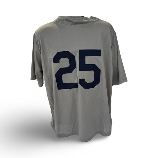 New York Yankees Unsigned #25 Custom Jersey