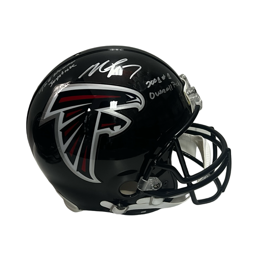Michael Vick Autographed Speed Authentic "2001 #1 Overall Pick & The Human Joystick" Inscriptions JSA