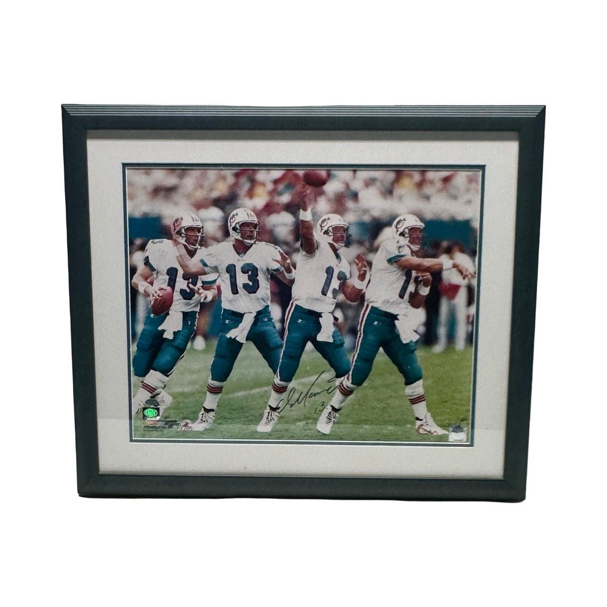Framed Dan Marino Miami Dolphins Signed 16x20 Photo NFL COA