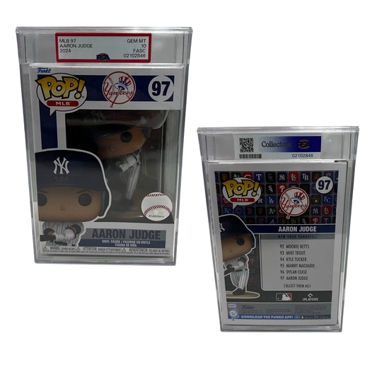 Aaron Judge MLB 97 2024 Funko Pop PSA GEM MT 10