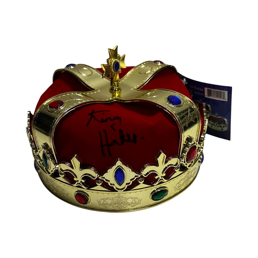King Haku Autographed Crown WWE JSA
