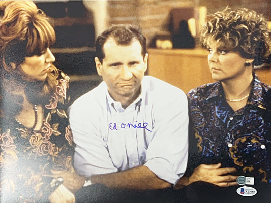 Ed O'Neill Autographed Married with Children 11x14 Beckett