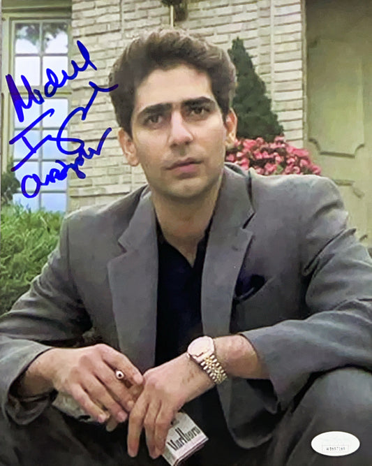 Michael Imperioli Autographed The Sopranos Pack of Cigarettes 8x10 JSA