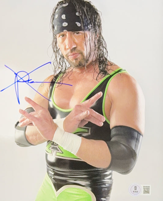 X-Pac Autographed WWE Too Sweet 8x10 Beckett