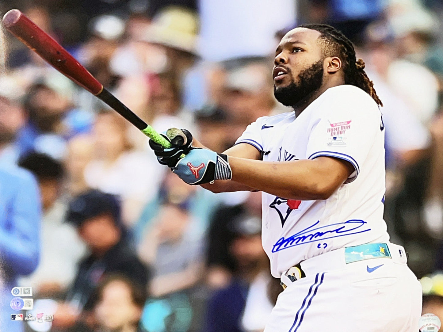Vladimir Guerrero Jr Autographed Toronto Blue Jays 16x20 Beckett