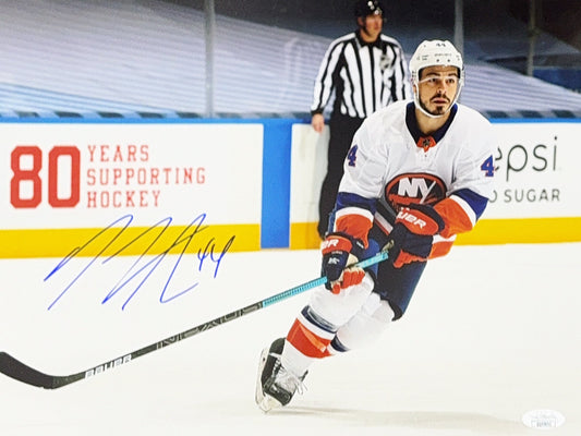 Jean-Gabriel Pageau Autographed New York Islanders 11x14 JSA
