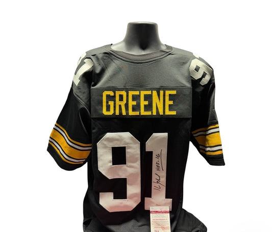 Kevin Greene Pittsburgh Steelers Autographed Jersey Signed JSA COA HOF Inscribed