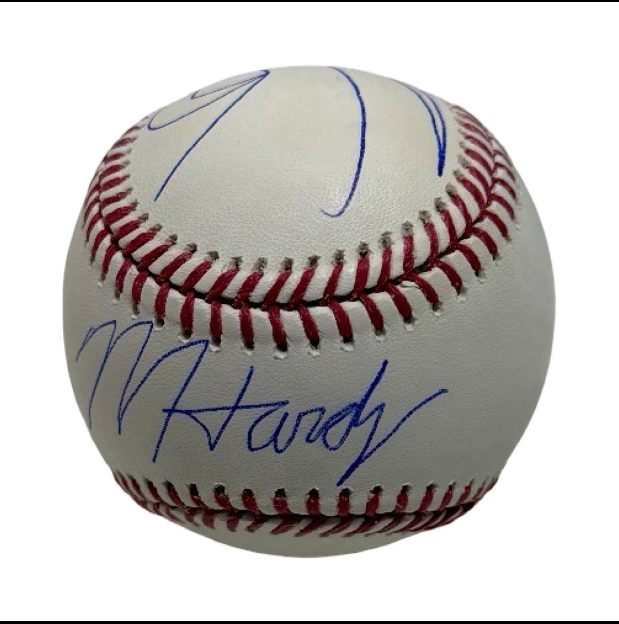Matt Hardy & Jeff Hardy WWE WWF TNA Wrestling Autographed OMLB BAS