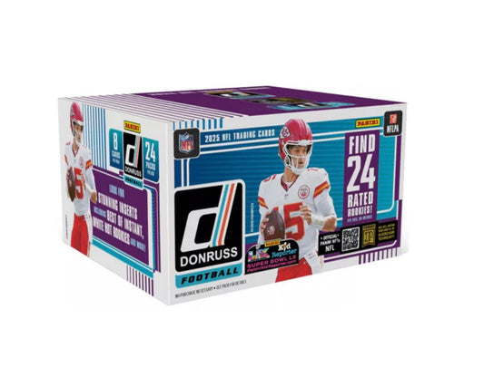 2025 NFL Panini Donruss Hobby Box