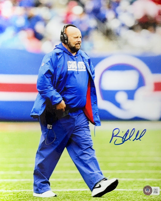 Brian Daboll Autographed New York Giants 11x14 Beckett