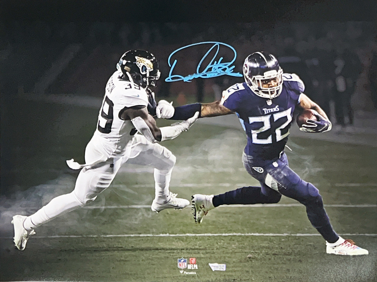 Derrick Henry Autographed Tennessee Titans 16x20 Fanatics