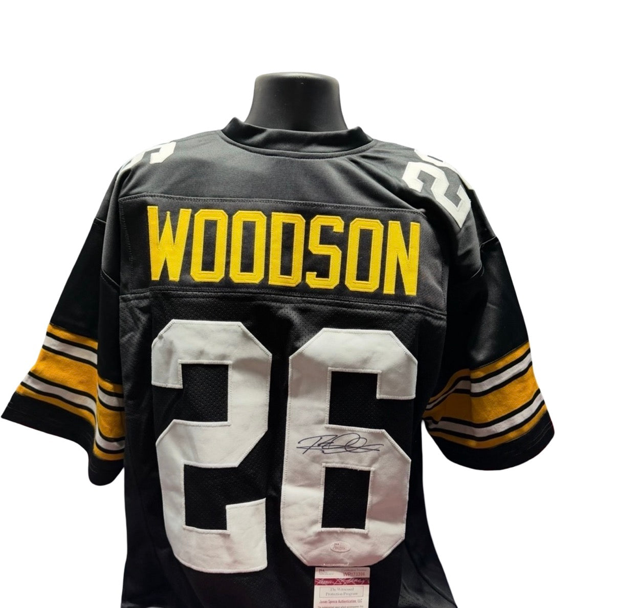 Rod Woodson Autographed Pittsburgh Steelers Signed Jersey JSA COA