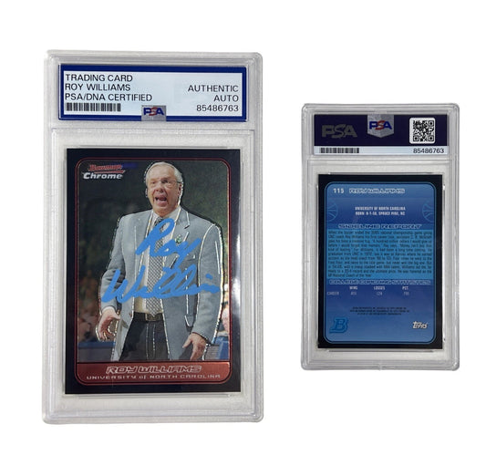 2006 Roy Williams Autographed Bowman Chrome Topps #115 Authentic Auto