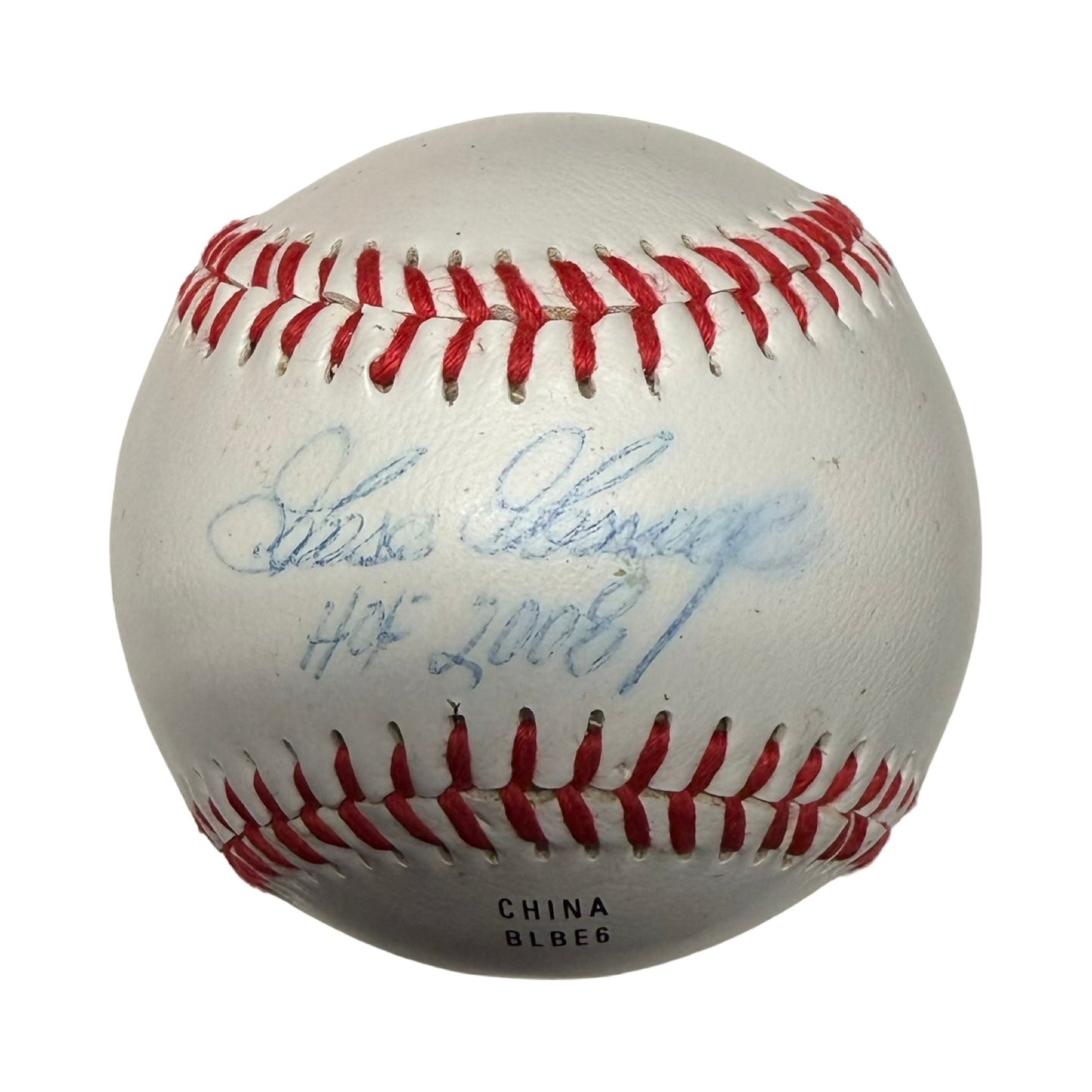 Goose Gossage Autographed New York Yankees Vinyl Baseball HOF 2008 JSA