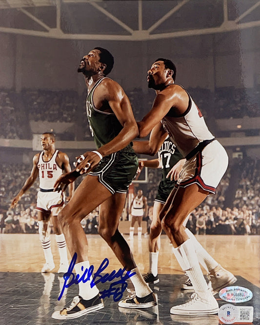 Bill Russell Autographed Boston Celtics 8x10 Photo BAS