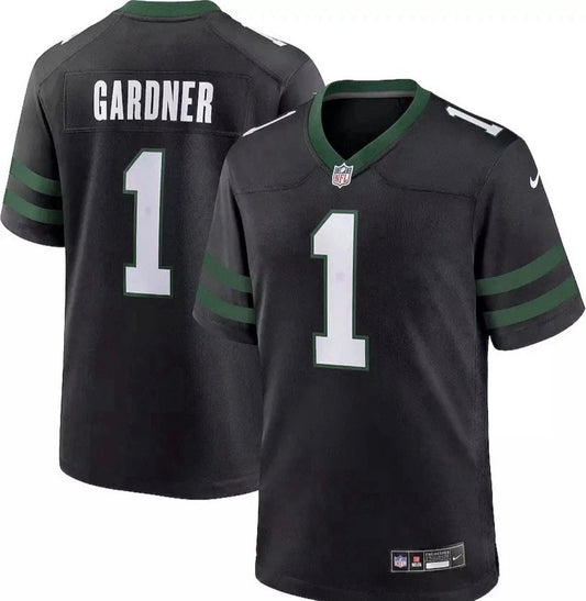Sauce Gardner Green Nike Black Jersey Size XL
