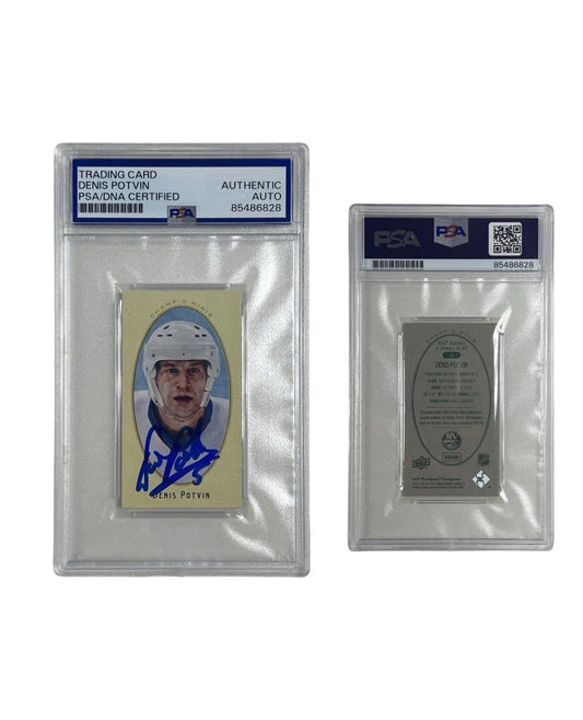 2011 Denis Potvin Autographed Champs Minis Upper Deck #13 PSA Authentic Auto