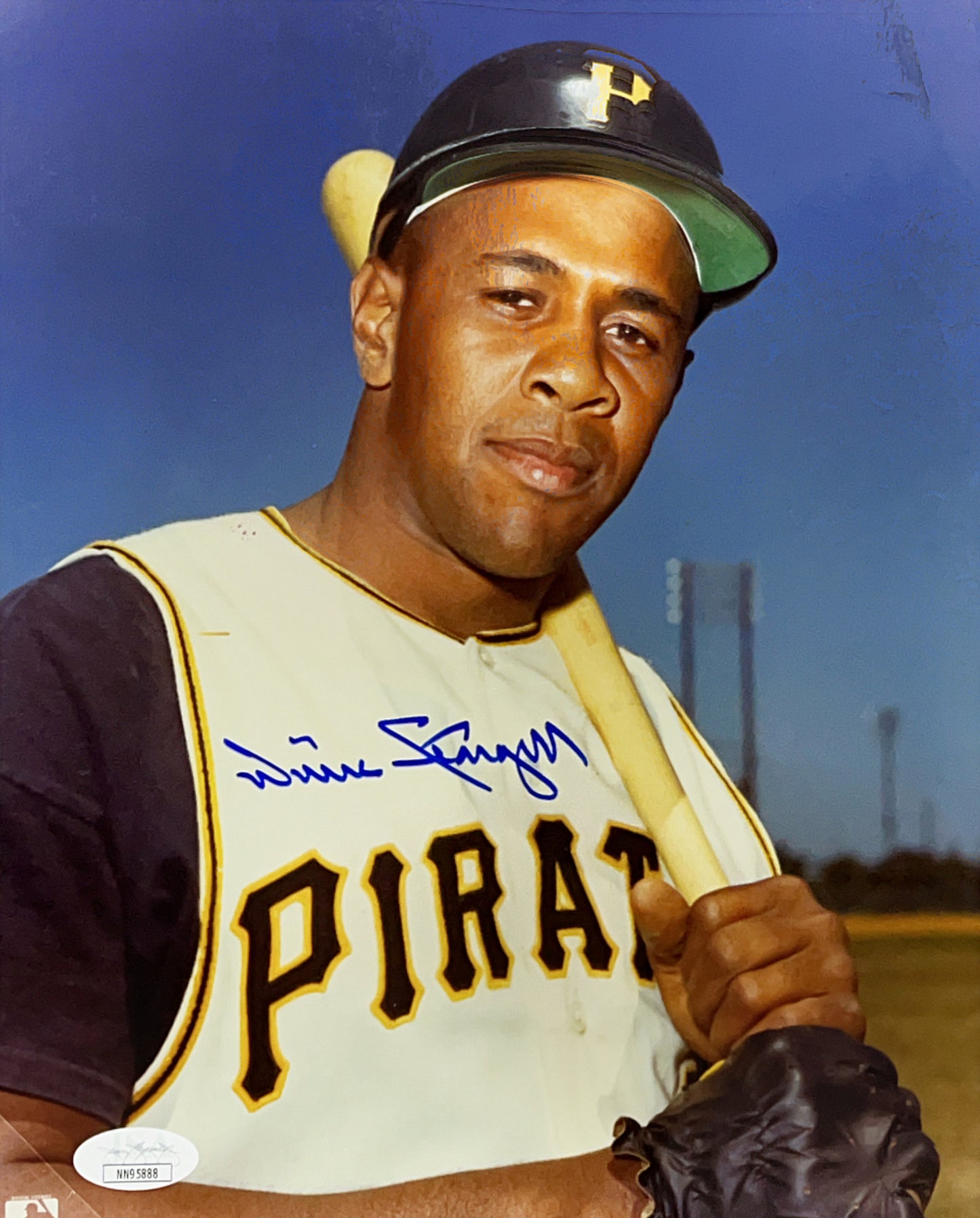 Willie Stargell Autographed Pittsburgh Pirates 8x10 JSA