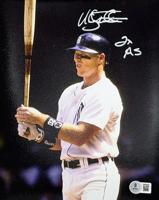 Mickey Tettleton Autographed Detroit Tigers 2X AS 8x10 Beckett