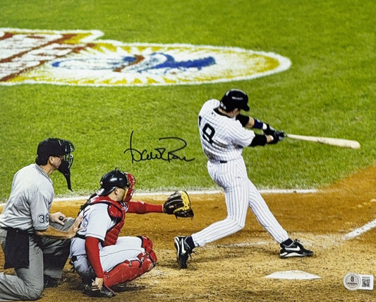 Aaron Boone Autographed New York Yankees Game 7 Walk Off 11x14 Beckett