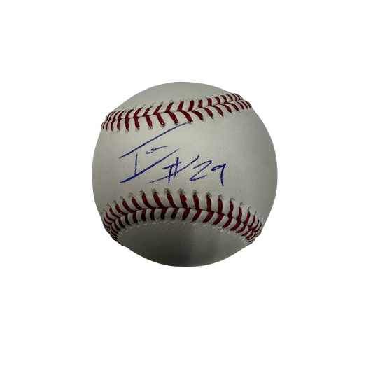 Tyrone Tracy Autographed OMLB JSA