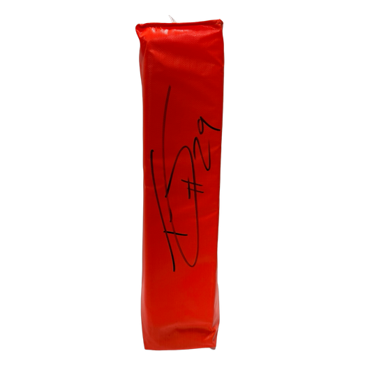 Tyrone Tracy Autographed New York Giants Pylon JSA